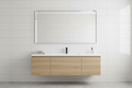 Rectangular Beveled Bathroom Mirror – Frameless Wall Mirror